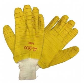 Guantes  "mondongo" para agarrar piezas filosas